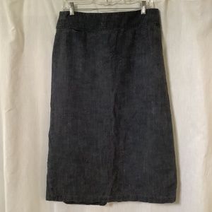 Eileen Fisher pencil skirt grey/black size S